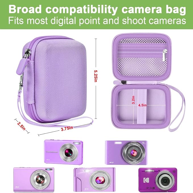 ALKOO Case Compatible with CAMKORY Digital Camera/for VAHOIALD FHD 1080P - Image 3