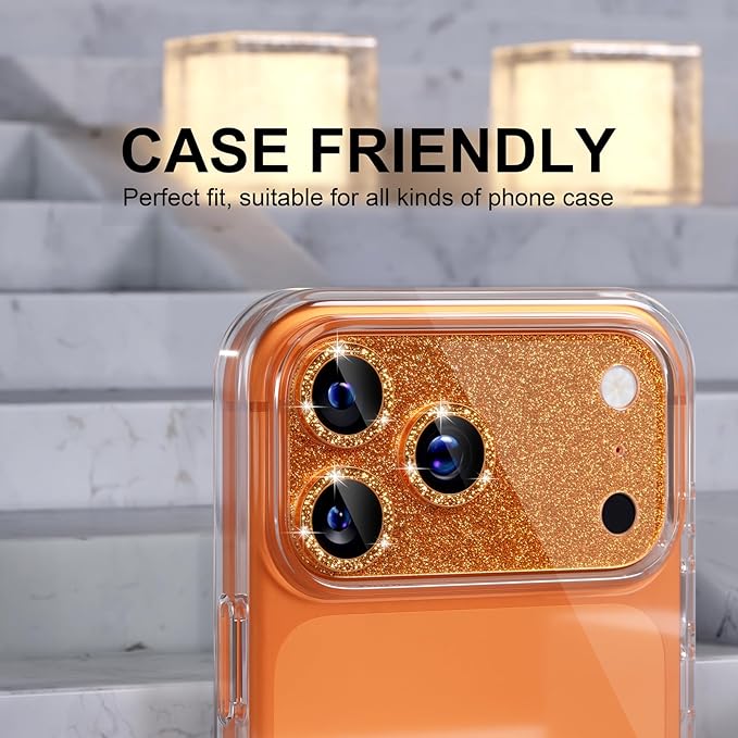 Choiche Compatible for iPhone 17 Pro Max Camera Lens Protector, Bling Camera - Image 4