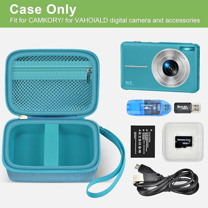 ALKOO Case Compatible with CAMKORY Digital Camera/for VAHOIALD FHD 1080P - Image 2