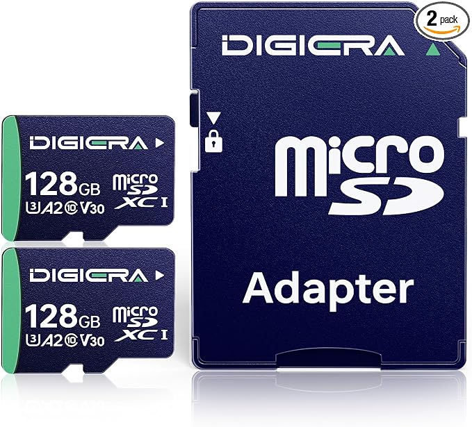 DIGIERA 128GB CT100 microSDXC UHS-I Memory Card by DIGIERA