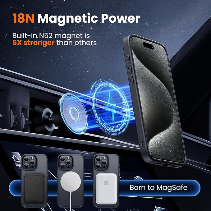 toushion 3 in 1 for iPhone 15 Pro Max Case - Image 3