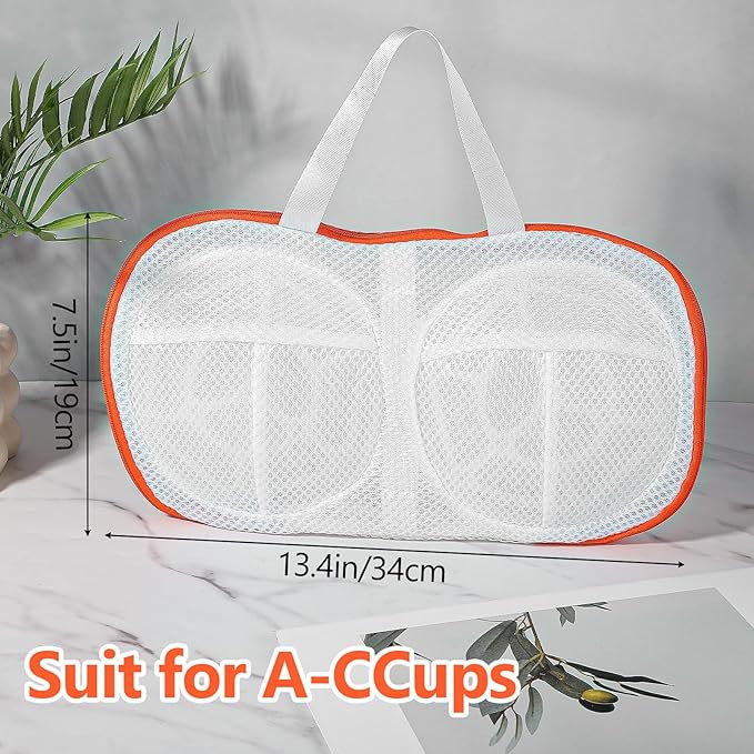 IANFAN 5 Pack Large Bra Laundry Bags for Washing Machine, Underwear Brassiere Bag Set Brassiere Wash Bags for Laundry Lingerie Bag for Washing Delicates Bra Washer Protector