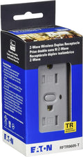 Z-Wave Plus Wireless Duplex Receptacle by Eaton