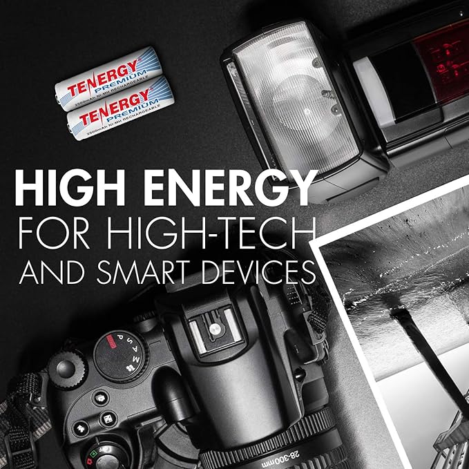 Tenergy TN145 8-Bay AA/AAA NiMH/NiCd Charger + 8xAA & 8xAAA Premium Batteries Combo
