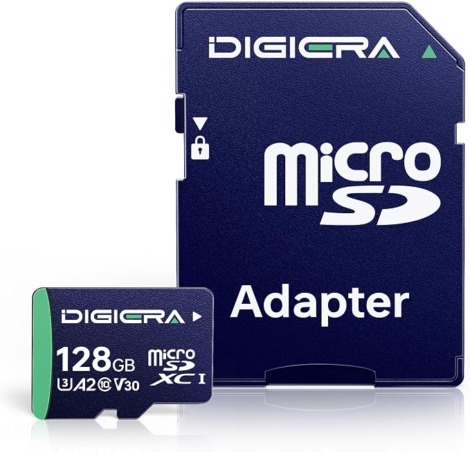 DIGIERA 128GB CT100 microSDXC UHS-I Memory Card by DIGIERA