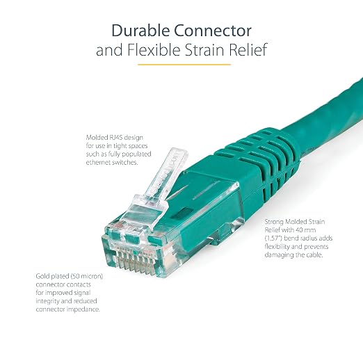 StarTech 50ft CAT6 Ethernet Cable - Image 3