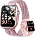 Smart Watch for Women Men Fitness: 1.85" Smart Watch with 30 Days+ Battery Life Make/Recive Call Heart Rate SpO2 Sleep Monitor 120+ Sport IP68 Waterproof Fitness Tracker Watch for iPhone Android