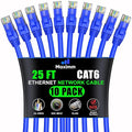 Maximm Cat 6 Ethernet Cable 25 ft by MaximmCable