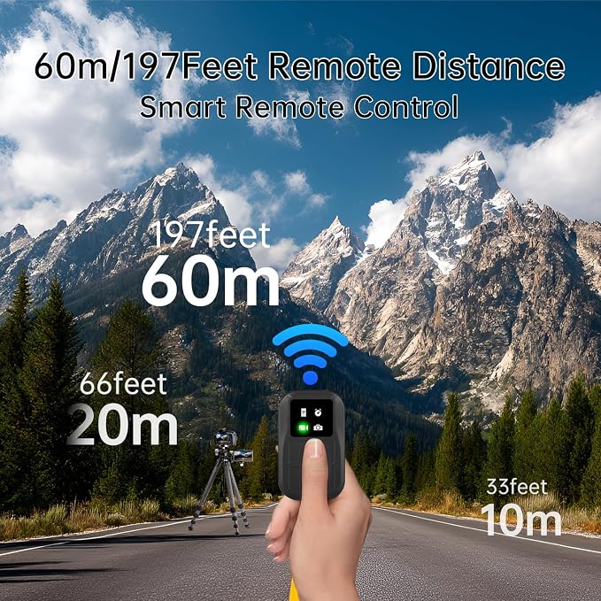 Suptig Wireless Remote Control for GoPro Hero 13/12/11/10/9/8 Black, Gopro Max - Image 4