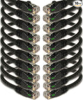 iMBAPrice 25' Cat5e Network Ethernet Patch Cable, 10 Pack by iMBAPrice