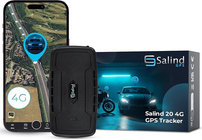 SALIND GPS Tracker – Heavy-Duty Magnetic Car & Truck Tracker, Real-Time by SalindGPSTrackers