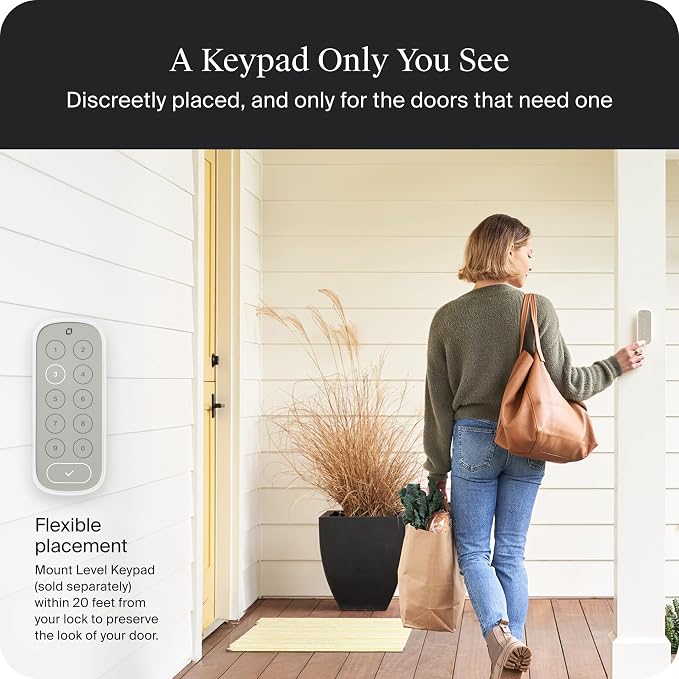 Level Lock Pro - World’s Smallest, Innovative Smart Lock - Matter-Over-Thread - Image 9