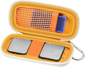 Heart Monitor Case Compatible with AliveCor Kardia Mobile ECG/for KardiaMobile 6L for Apple and Android Device - CASE ONLY (Orange)
