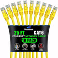 Maximm Cat 6 Ethernet Cable 25 ft by MaximmCable