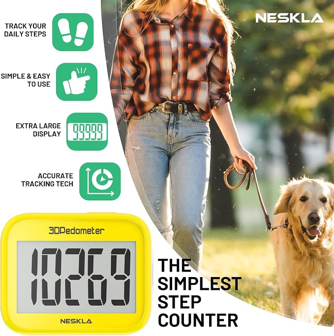 3D Pedometer for Walking, Simple Step Counter - Image 2
