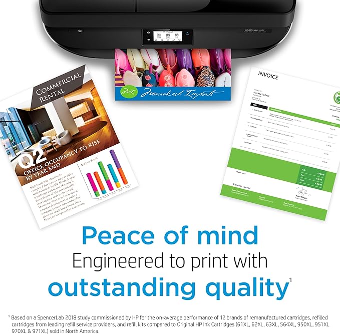 HP 910XL Black High-Yield Ink Cartridge | Works with OfficeJet 8010, 8020 Series, OfficeJet Pro 8020, 8030 Series | Eligible for Instant Ink | 3YL65AN