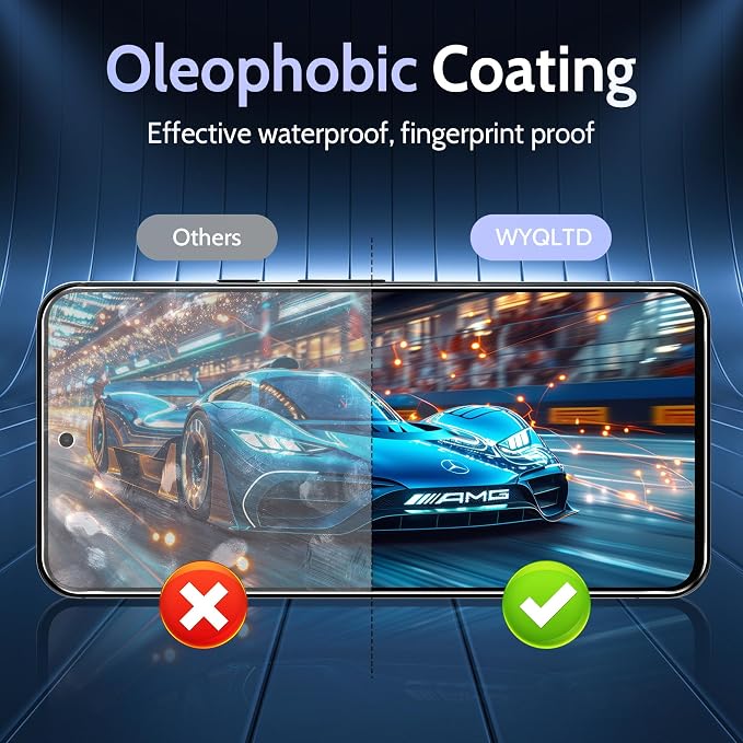 3 Pack for Google Pixel 9 / Pixel 9 Pro Privacy Screen Protector, Fingerprint - Image 6