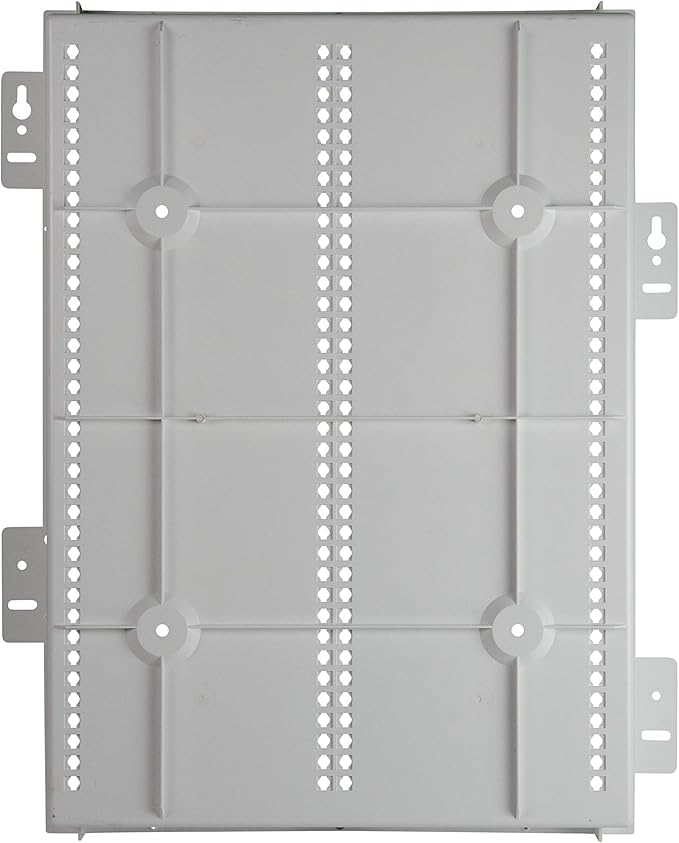 Legrand - OnQ 20 Inch Media Enclosure, Wifi Electrical Box, Cable Management Box for Distribution of Networking Service, Recessed Media Box Lets Signal Through, White, ENP2050-NA