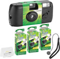 Fujifilm QuickSnap Flash 400 Disposable 35mm Camera + Hand Strap + Quality by FUJIFILM