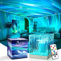 Northern Lights Projector Valentines Day Gifts for Her/Him, 18-Color Sunset Lamp Galaxy Projector Aurora Light Projector for Bedroom,Mood Lighting Room Lights,Cute Stuff Game Room Decor for Teen Girls