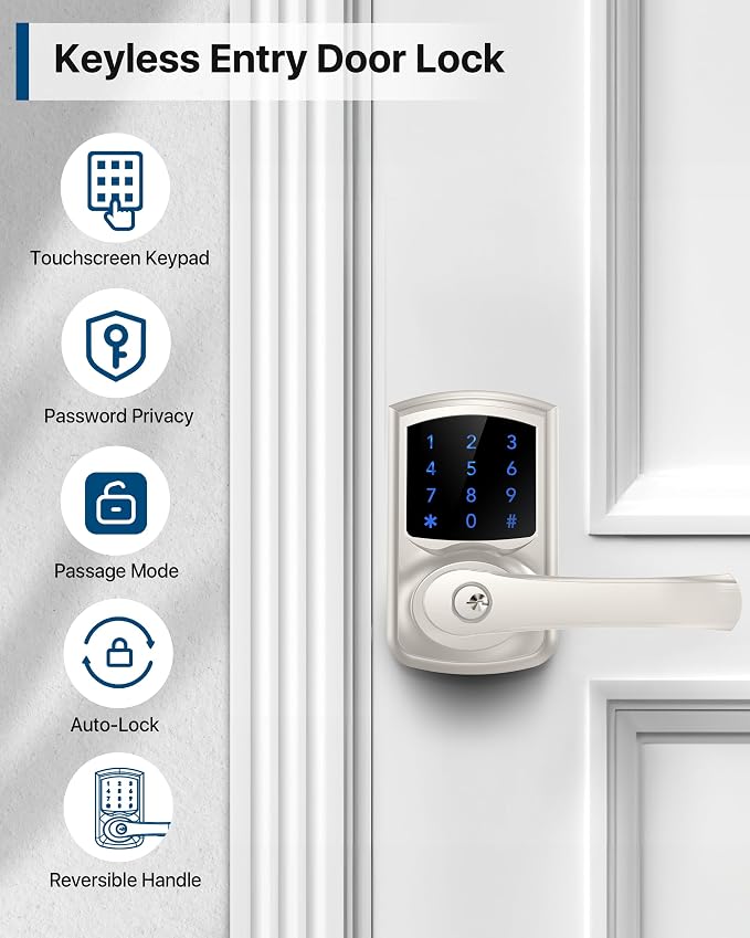 HIDALIFE Keyless Entry Door Lock - Image 2