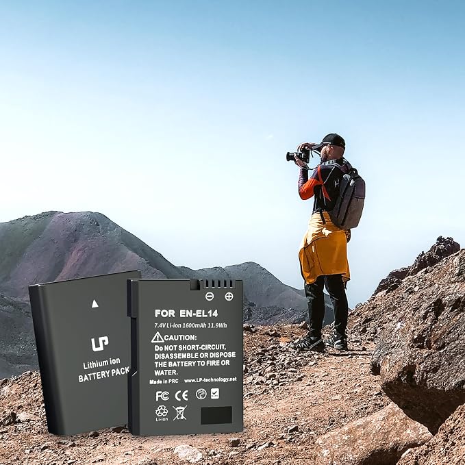 LP EN-EL14 Battery Pack, Compatible - Image 7