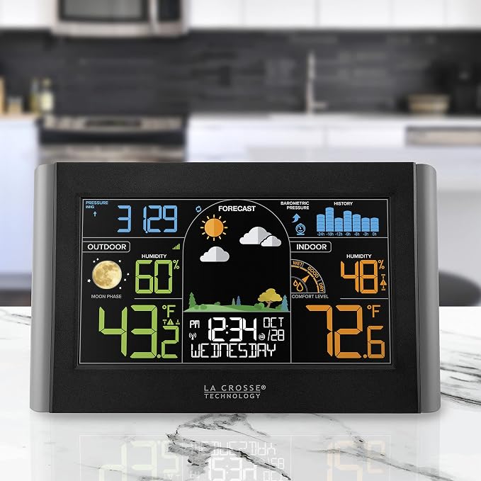 La Crosse Technology S77925-INT Wireless Color Weather Station - Image 6