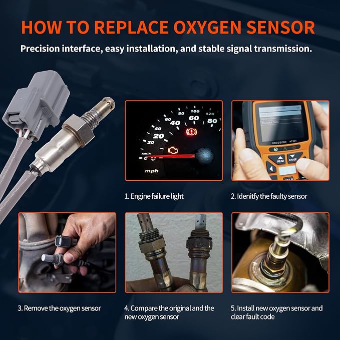 HiSport Oxygen O2 Sensor Air Fuel Ratio 35655-ZY3-C01 - Image 4