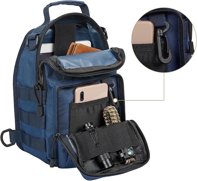 G4Free Outdoor Tactical Sling Bag Backpack, Military Sport Bag Pack Shoulder - Image 5