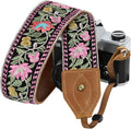Padwa Lifestyle 2" Wide Classic Crazy Horse Art Cowhide Head Cotton Camera by PadwaLifestyleCameraStrap