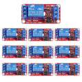 HUAREW 1-Channel 12V Relay Module with optocoupler Isolation Supports high and Low Level triggering (Pack of 10)