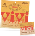 Vivi by Boveda Humidity Control Packs for All Airtight Storage Containers, Ready in 10 Days, 4-Pack with Resealable Bag