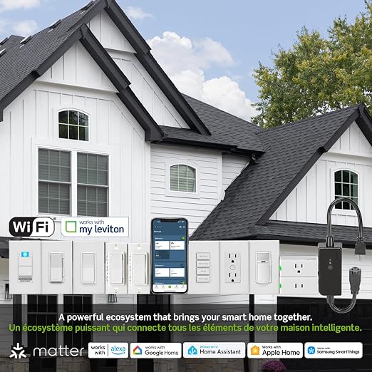 Leviton Decora Smart Dimmer Switch, Works - Image 7