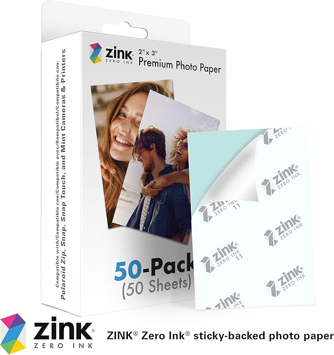 Zink 2"x3" Premium Instant Photo Paper Compatible - Image 2