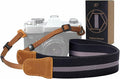 Padwa Lifestyle Black Grey Stripes Camera Strap by PadwaLifestyleCameraStrap