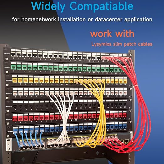 Keystone Jack Cat6 Slim 25 Pack, Cat6 Keystone Jacks 90 Degree, RJ45 Keystone - Image 6