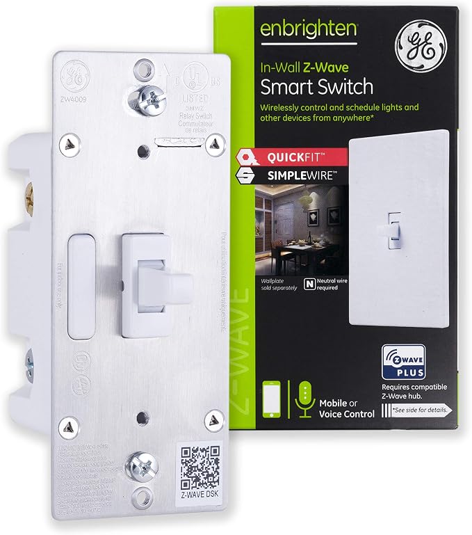 Enbrighten Z-Wave Smart Toggle Light Switch by Enbrighten