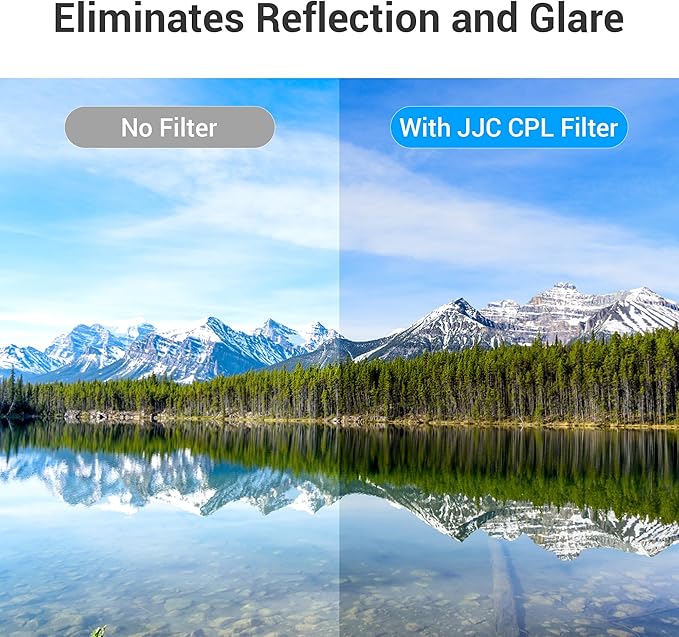 JJC 52mm Circular Polarizer Polarizing CPL Filter - Image 2