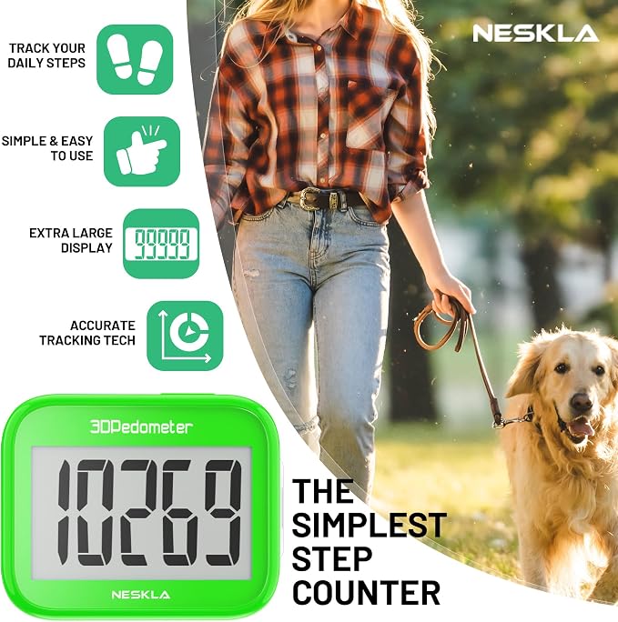 3D Pedometer for Walking, Simple Step Counter - Image 2