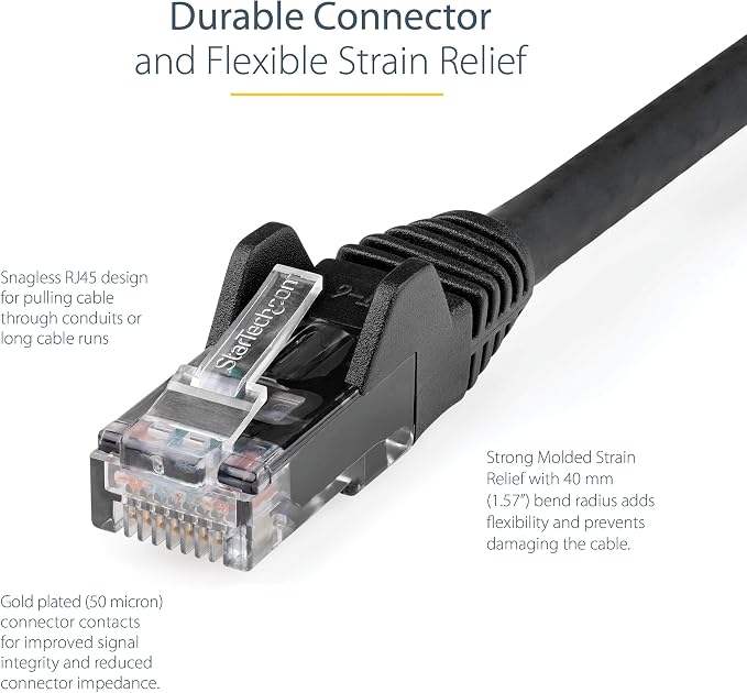 StarTech.com 20ft CAT6 Ethernet Cable - Image 5