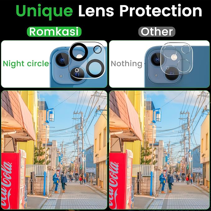 Romkasi 3 Pack Privacy Screen Protector - Image 6