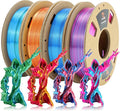 LOVOON 3D PLA Filament 1.75mm Bundle, Dual Colors 3D Printer Filament Bundle by LOVOON