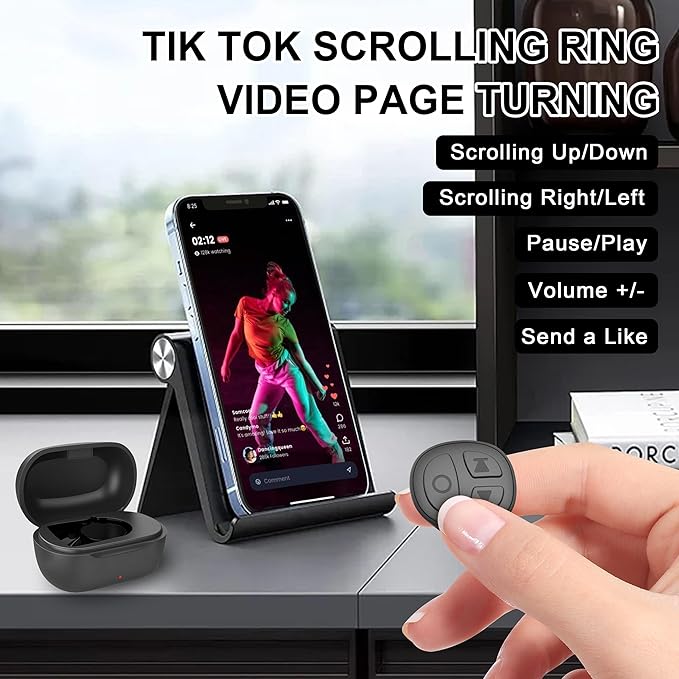 Tiktok Scrolling Ring, Scrolling Ring Remote - Image 2