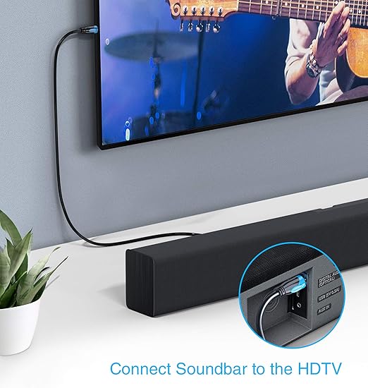 BlueRigger Digital Optical Audio Toslink Cable (75FT, Fiber Optic Cord, in-Wall CL3 Rated, 24K Gold-Plated) - Compatible with Home Theatre, Sound Bar, TV, Xbox, PlayStation PS4