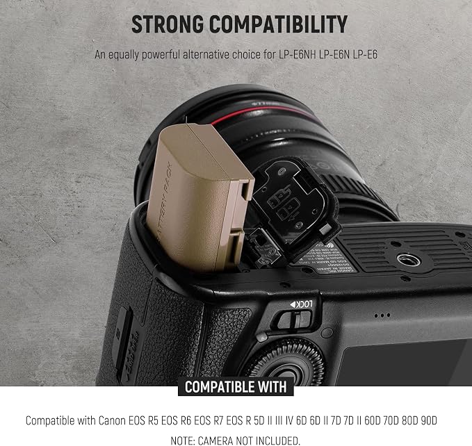 NEEWER Rechargeable Camera Battery - Image 2