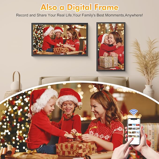 27" Digital Calendar for-Family-Schedules Wall-Planner - Smart Interactive Touchscreen Electronic Calendar, Seamless Scheduling, Star Rewards, Sync Online Calendar Via App, Wall Mount, Gifts for Mom