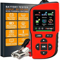 Acclope BT90 PRO 2-360Ah Battery Tester with Cloud Printing, 30-3800 CCA, 6V/12V/24V Digital Analyzer, SOH/SOC/Volt/Res/Cranking&Charging Test, Real‑Time Ambient Temp, AGM/EFB/Gel/Li