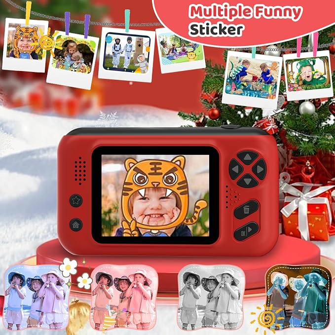 Makolle Kids Camera for Girls, mini Camera for Childrens Age 3-8, Drop Proof - Image 4
