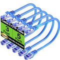 Cat6A Ethernet Cable Shielded 10Gbps 3 ft, Slim Shielded Ethernet Cable Cat 6 by Unknown