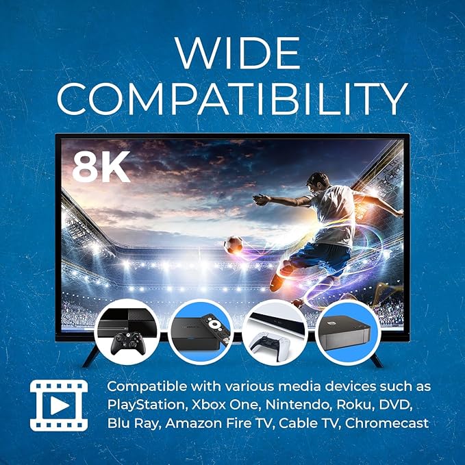 OREI 8K 8x8 HDMI Matrix Switch, Switcher with Audio Extractor UltraHD Supports Upto 4K @ 120Hz IR EDID HDCP 2.3 - Remote Control HDR10+ Dolby Vision, VRR, ALLM (BK-808)
